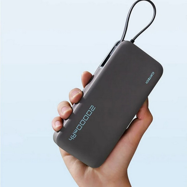 Фото - Батарея мобильная CUKTECH PB200N 20000mAh 55W Grey (CP25) (CUKP200NGLDG)