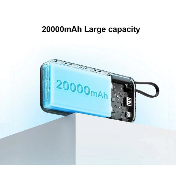 Фото - Батарея мобильная CUKTECH PB200N 20000mAh 55W Grey (CP25) (CUKP200NGLDG)