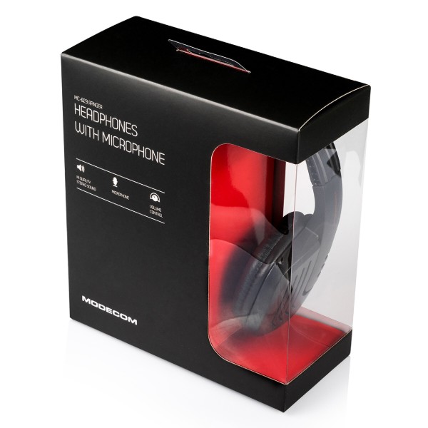 Фото - Гарнітура дротова ігрова Modecom MC-823 Gaming (S-MC-823-RANGER)