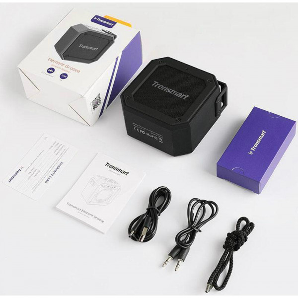 Фото - Портативна акустика Tronsmart Element Groove Bluetooth Speaker Black