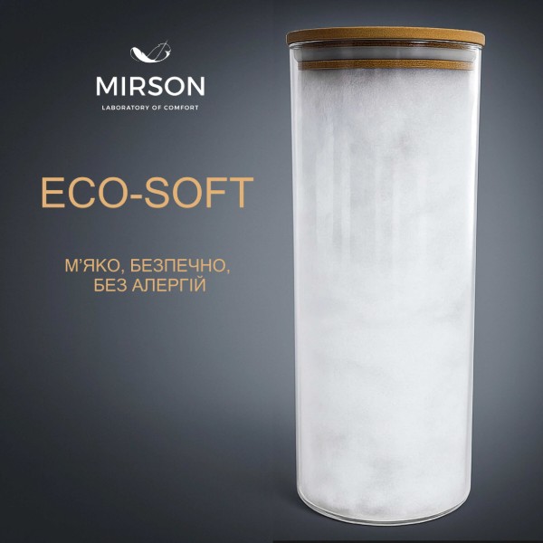 Фото - Ковдра літня полуторна MirSon Eco Eco-Soft 808 155x215 см (2200000620590)