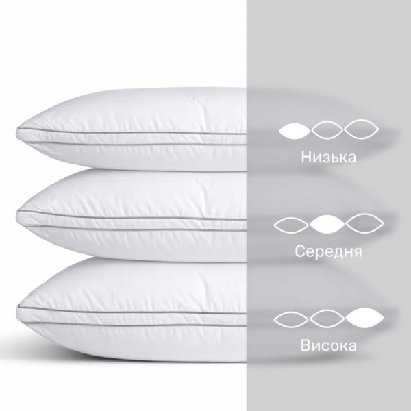 Фото - Подушка стандартная MirSon шерстяная 1226 Luxury Exclusive Premium Мягкая 50х70 см (2200001517950)