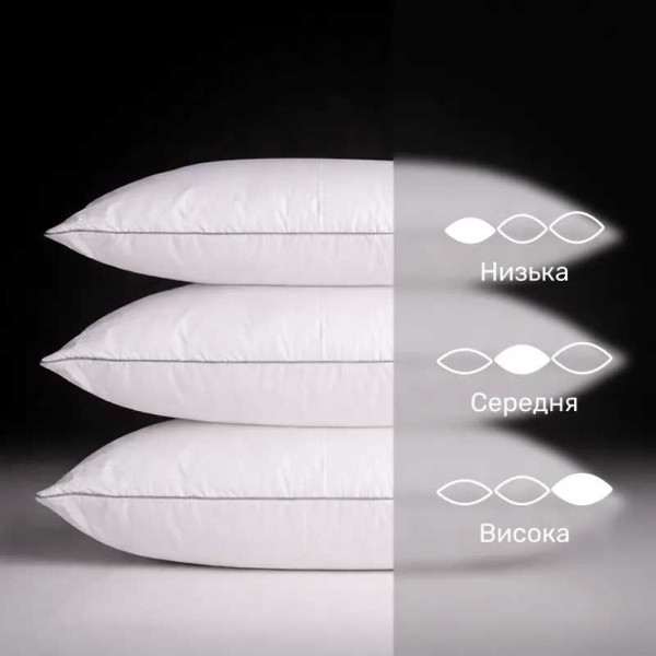 Фото - Подушка стандартная MirSon №207 Silver Cloud 60х60 см (2200009348938)