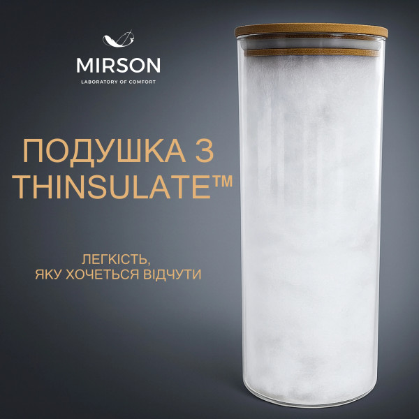 Фото - Одеяло демисезонное двуспальное MirSon антиаллергенное №176 Сolor Fun Line 17-0605 Stripe White Thinsulate 172х205 + нав. 2 шт. (2200010851373)