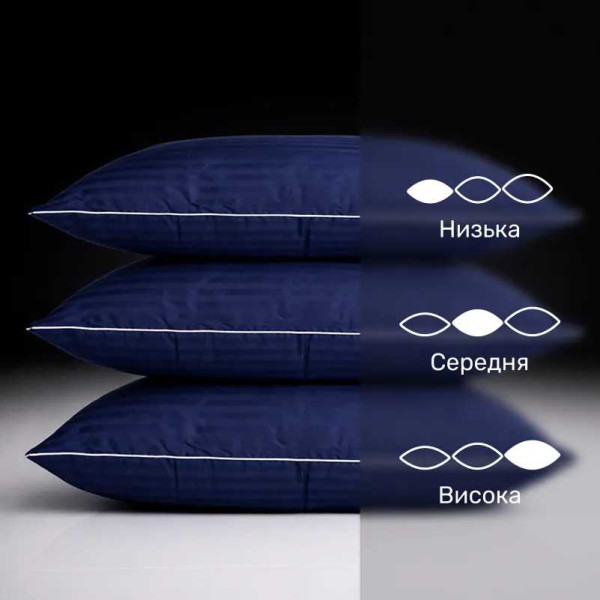 Фото - Подушка стандартна MirSon 1477 Valentino Hand Made memory effekt М'яка 70х70 см (2200001540071)