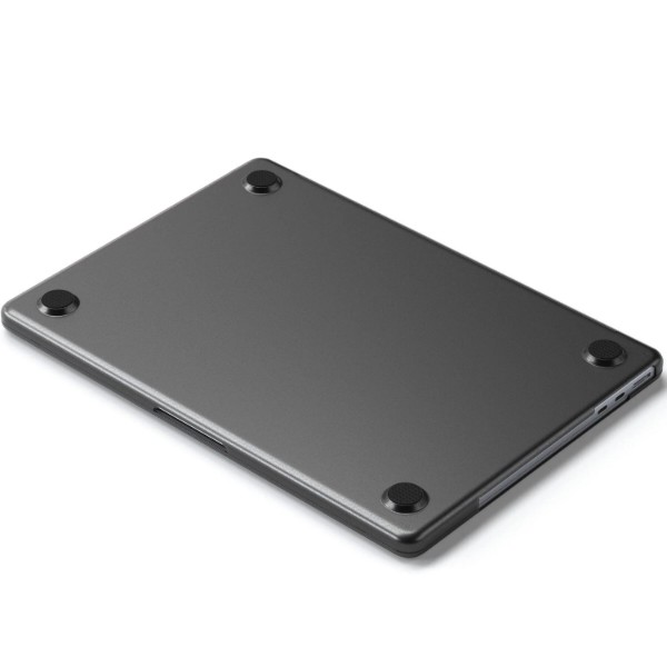 Фото - Чохол-накладка для ноутбуку Satechi Eco-Hardshell Case Dark for MacBook Air 13.6" M2-M3 (ST-MBAM2DR)