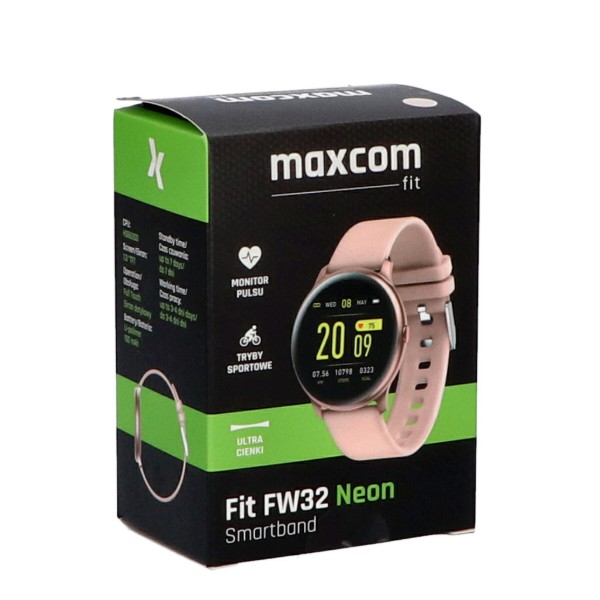 Фото - Смарт-годинник Maxcom Fit FW32 Neon Pink