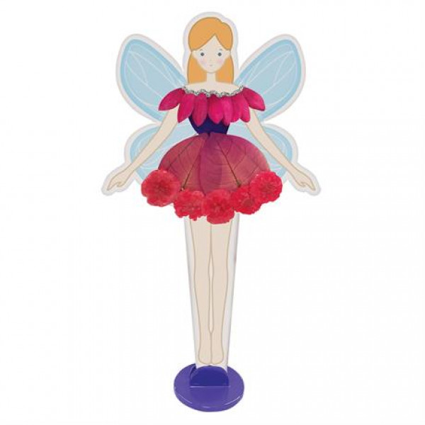 Фото - Набір для виготовлення аплікацій 4М Сукня феї із квітів (00-04731)