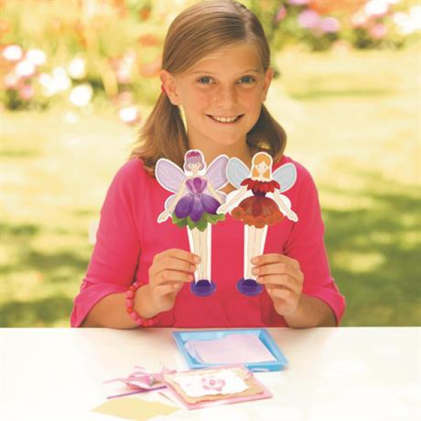 Фото - Набір для виготовлення аплікацій 4М Сукня феї із квітів (00-04731)