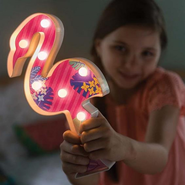 Фото - Набір для виготовлення іграшок 4М Підсвічування Фламінго (00-04743)