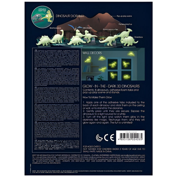 Фото - 3D наклейки 4М Динозаври (00-05426)