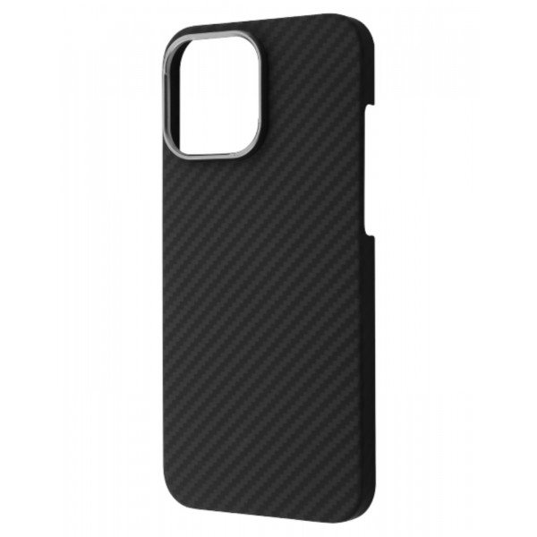 Фото - Чохол для смартфону Proove Carbon Slim with Magnetic Ring iPhone 16 Pro black (PCCSIP16P002)