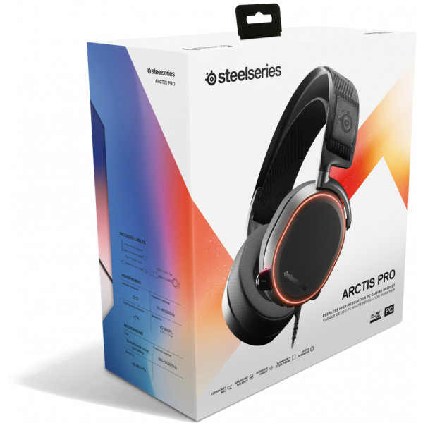 Фото - Гарнитура проводная игровая SteelSeries Arctis Pro (61486)