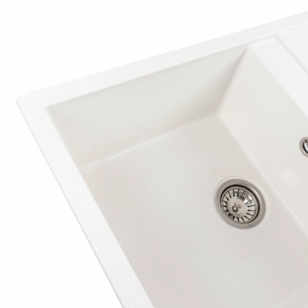 Фото - Мийка кухонна VALESO 7950 Selena матова Білосніжна