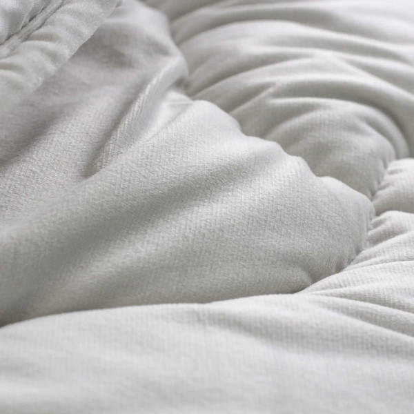 Фото - Ковдра всесезонна двоспальна ТЕП VELOUR 180х210 см Світло-сірий (1-04871_34484)