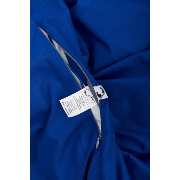 Фото - Підковдра полуторна євро Moon&Star Бязь Gold Люкс Blue 160 x 220 см (MS-870000006)