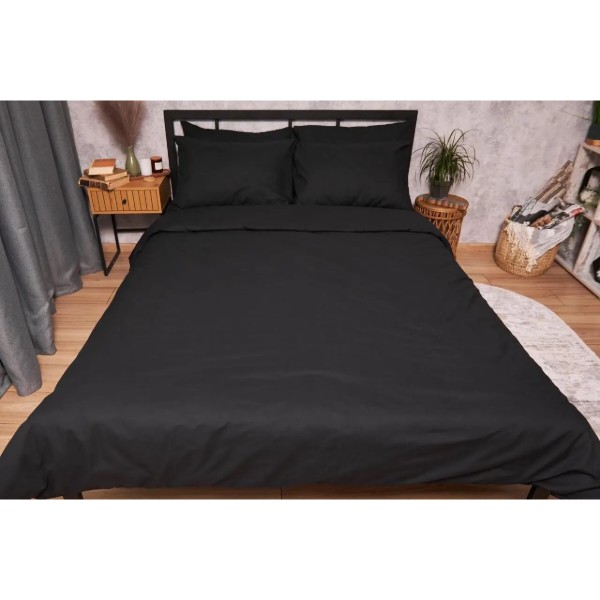 Фото - Пододеяльник двуспальный Moon&Star Бязь Gold Люкс Black 175x210 см (MS-870000187)