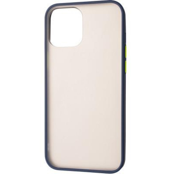 Фото - Чохол для смартфону Gelius Bumper Mat Case for iPhone 12 Pro Max Blue (82960)