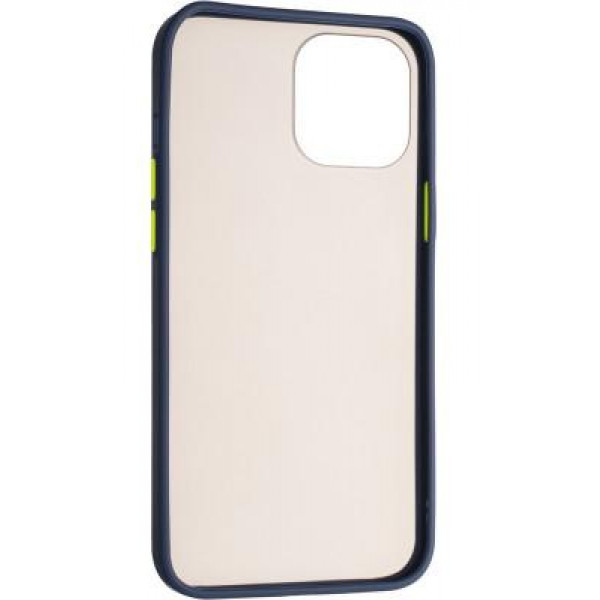 Фото - Чохол для смартфону Gelius Bumper Mat Case for iPhone 12 Pro Max Blue (82960)