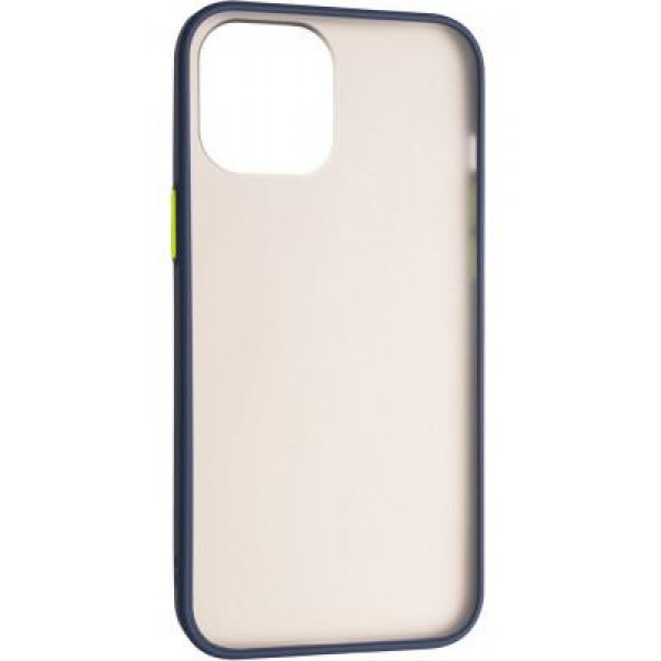 Фото - Чохол для смартфону Gelius Bumper Mat Case for iPhone 12 Pro Max Blue (82960)