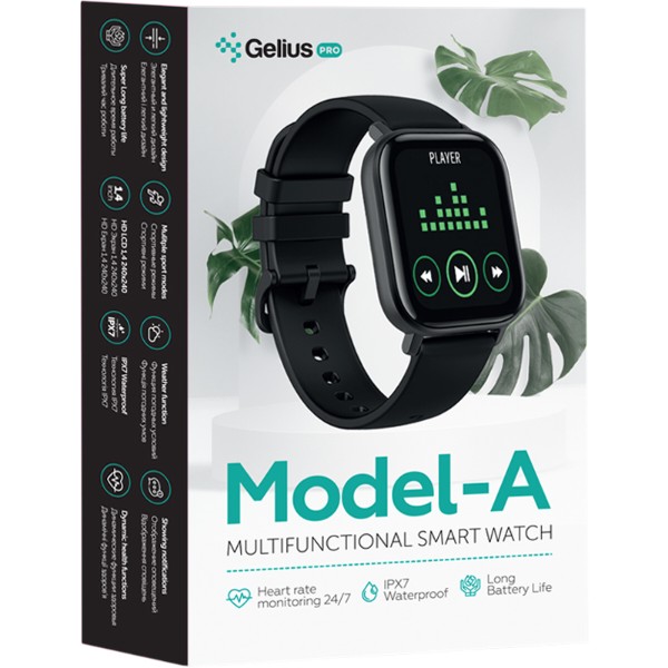 Фото - Уцінка - Смарт-годинник Gelius Pro (Model-A) (IPX7) Black