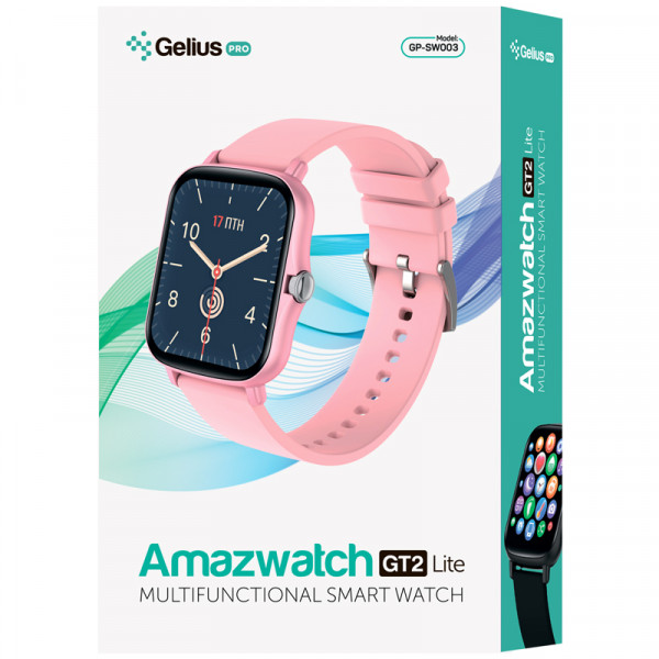 Фото - Смарт-часы Gelius Pro GP-SW003 (Amazwatch GT2 Lite) Pink