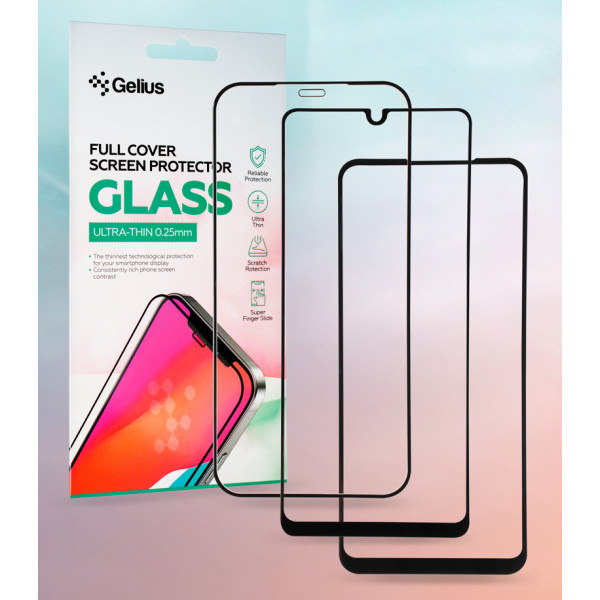 Фото - Захисне скло для смартфону Gelius Full Cover Ultra-Thin 0.25mm for Samsung G991 (S21) Black (94574)