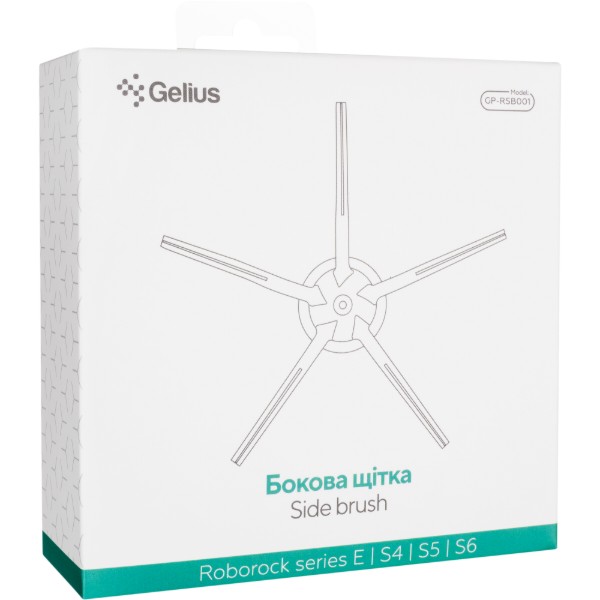 Фото - Набор щеток для пылесоса Gelius Vacuum cleaner side brush GP-RSB001 боковые для Xiaomi RoboRock series Q7 Max/E/S4/S5/S6/S8/S8+/S8 Pro Ultra/G20 2 шт. (89785)