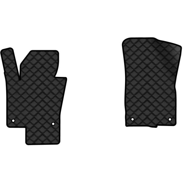 Фото - Килимки з екошкіри в салон авто передні EVAtech ECO для Passat (B6) (with armrest) Volkswagen 2005-2010 6 покоління Sedan EU VW3264AT2AV4BBB