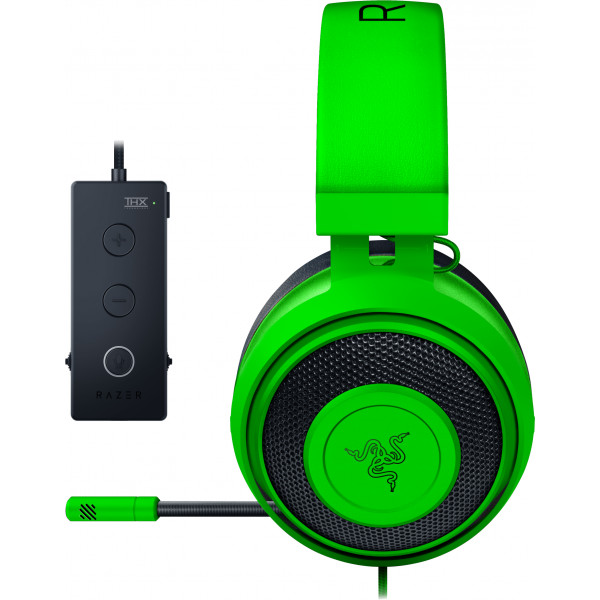 Фото - Гарнітура дротова ігрова Razer Kraken Tournament Edition Green (RZ04-02051100-R3M1)