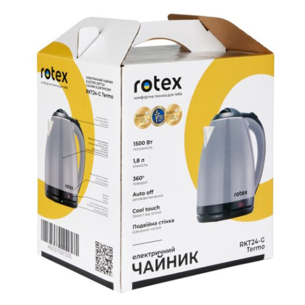 Фото - Електричний чайник Rotex RKT24-G Termo