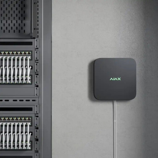 Фото - Відеореєстратор IP Ajax NVR Black (000034515)