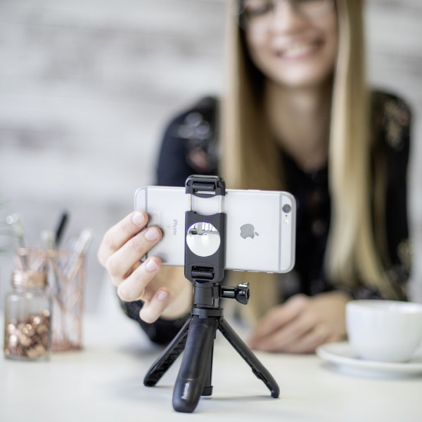 Фото - Трипод для селфі Hama Pocket Mobile Phone 10-20 см Black (00004621)