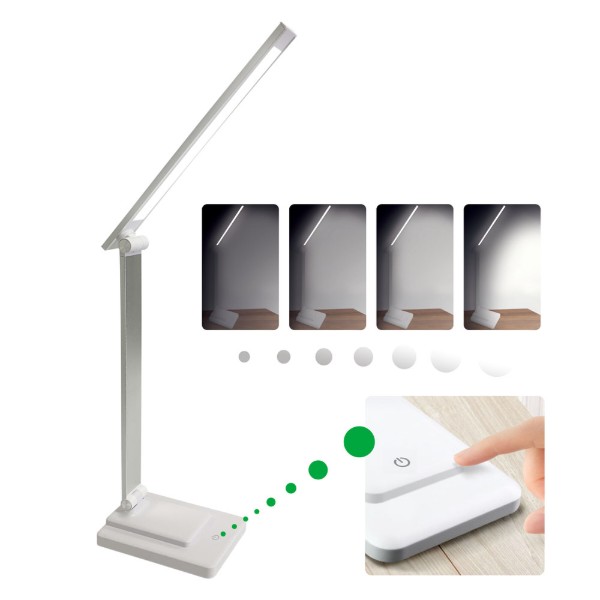 Фото - Настільна лампа Євросвітло Ridy-10-2 10 Вт біла (000058307)