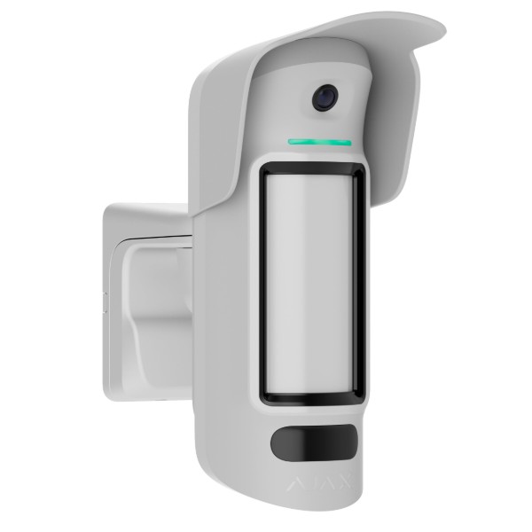 Фото - Бездротовий датчик руху Ajax CurtainCam Outdoor HighMount PhOD, Jeweller White 142717.359.WH1 (62365)