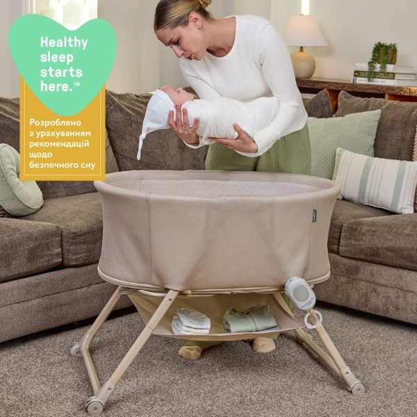 Фото - Колыбель-люлька Ingenuity Snooze&Stow Beige (17290.007)