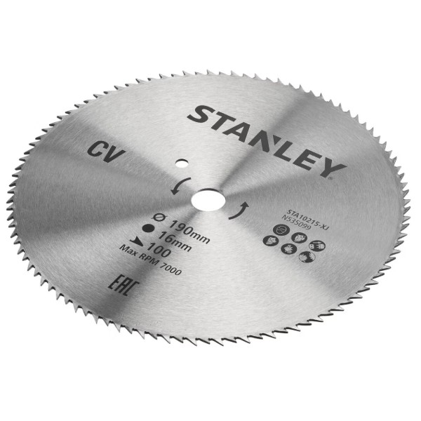 Фото - Диск пильный Stanley 190 х 16 мм (STA10215)