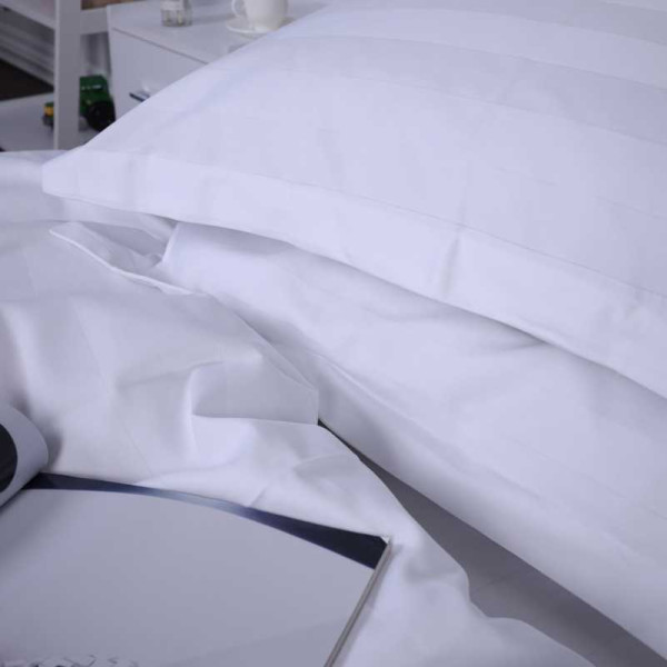 Фото - Комплект постільної білизни дитячий MirSon Сатин-страйп Royal Pearl 110х140 см (2200000242754)