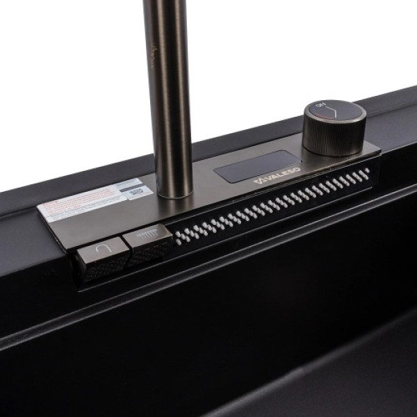 Фото - Мойка кухонная VALESO 7950 ATRUM матовая (черная)