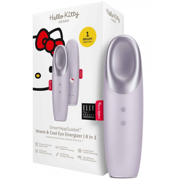 Фото - Апарат для шкіри навколо очей GESKE Warm & Cool Eye Energizer 6 в 1 by Hello Kitty (HK000004PU01)