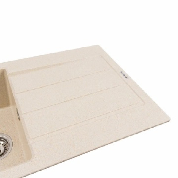 Фото - Мийка кухонна Platinum 7843 SOLID матовий Пісок