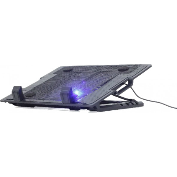 Фото - Підставка під ноутбук охолоджуюча Gembird NBS-1F17T-01 Black