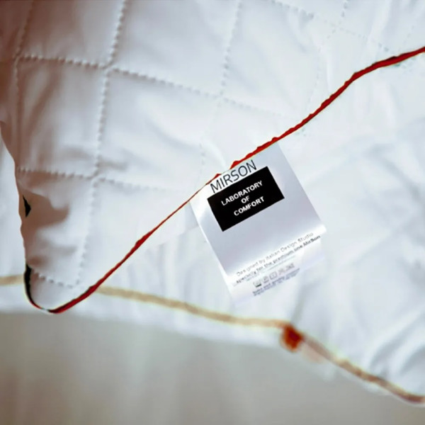 Фото - Подушка стандартна MirSon бавовняна 1288 Eco Jojoba Середня 40х60 см (2200001520059)