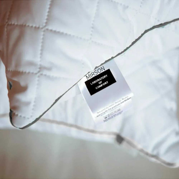 Фото - Подушка стандартна MirSon Eco Silver 142 40х60 см (2200000392916)