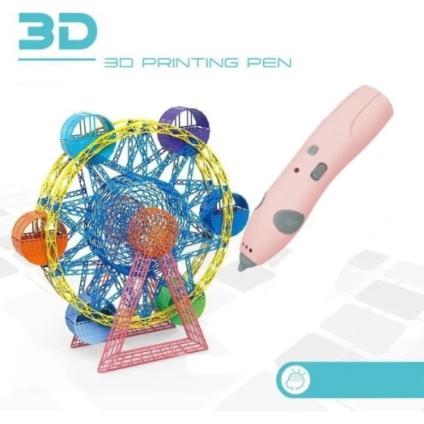 Фото - 3D-ручка Smart Baby аккумуляторная pink (001012831170)