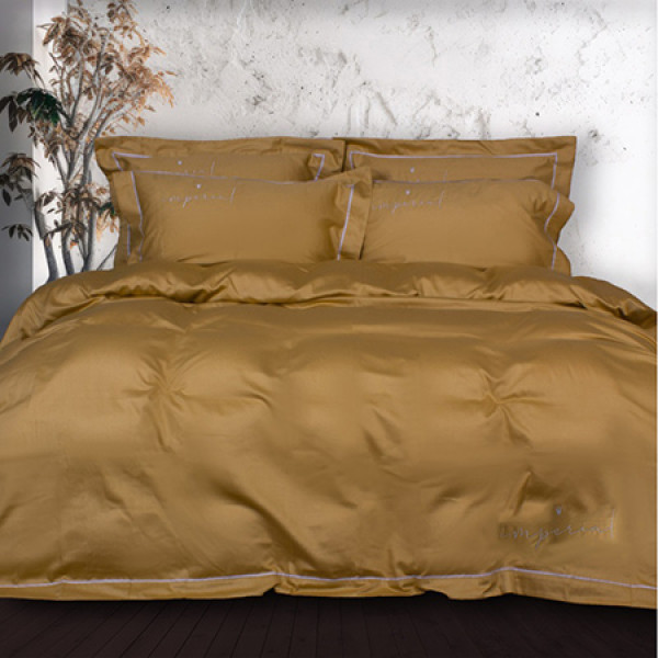 Фото - Комплект постельного белья MirSon Сатин Imperial Satin Genoa 175х210 (2200007178704)