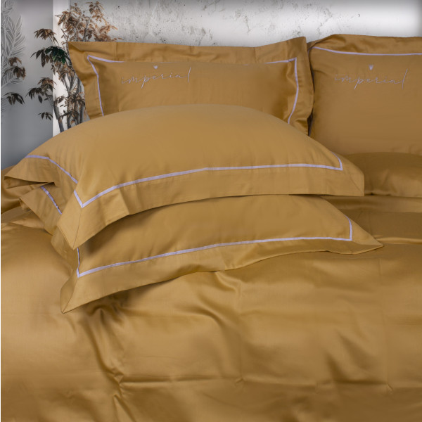 Фото - Комплект постельного белья MirSon Сатин Imperial Satin Genoa 175х210 (2200007178704)