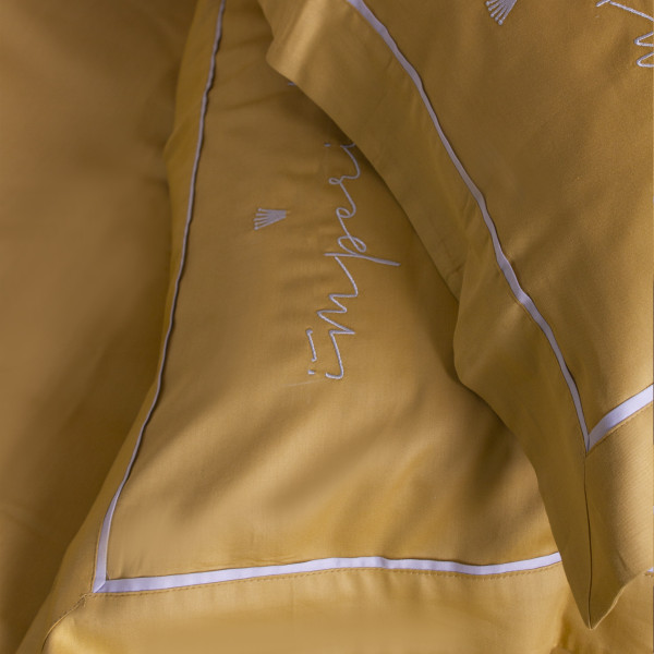 Фото - Комплект постельного белья MirSon Сатин Imperial Satin Genoa 175х210 (2200007178704)