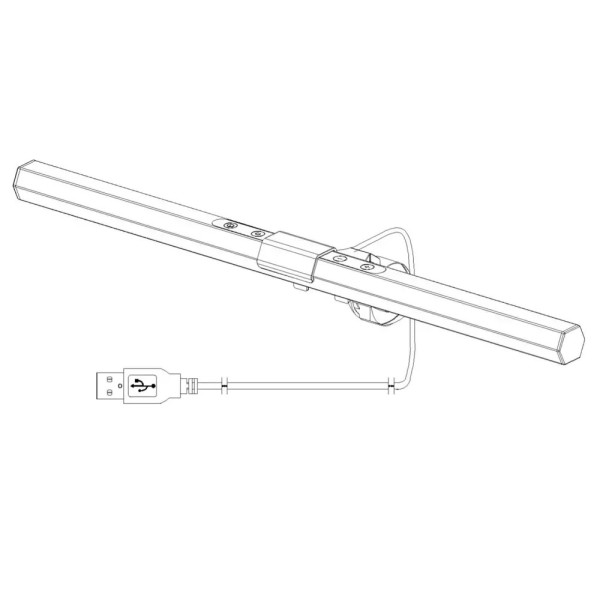 Фото - Лампа для монітора INSPIRE Ball 5W 3000-6000K USB (GU-2)