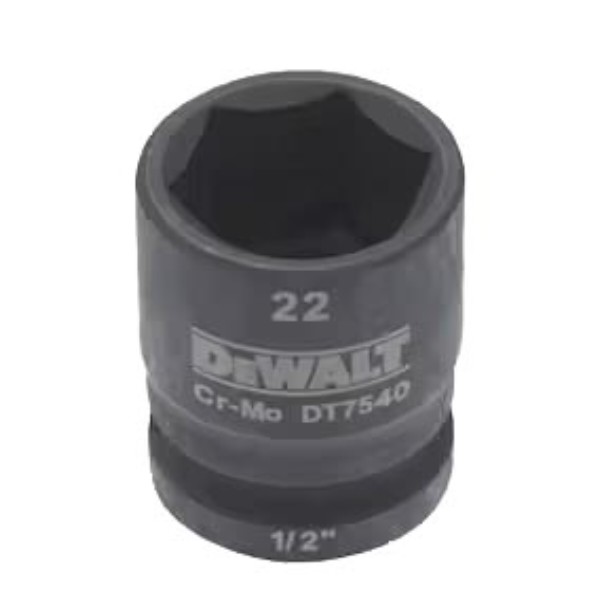 Фото - Торцева голівка DeWALT IMPACT 1/2 х 22 мм (DT7540) Фото - Торцева голівка DeWALT IMPACT 1/2 х 22 мм (DT7540)